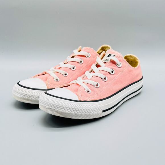 Converse All Star Shoes Womens 6 Pink Canvas Sneakers Low Top Chucks Casual - Picture 4 of 11